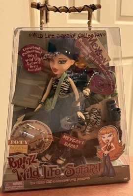 BRATZ Wild Life Safari MEYGAN~2 Complete Outfits~MGA NIB 2004 NRFB Rare - Image 1 of 4