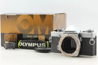 [Top MINT in Box] Olympus OM-1 Silver 35mm SLR Film Camera Body From JAPAN - Image 1 of 4