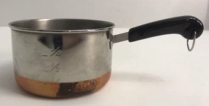 Taza medidora vintage Revere Ware 1 taza fondo de cobre - Imagen 1 de 13