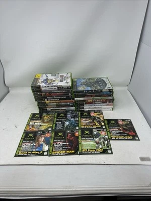 Lote de juegos originales de Xbox (27) juegos Halo, Fable, Bloodwake, Star Wars, discos de demostración Foto 1 de 4