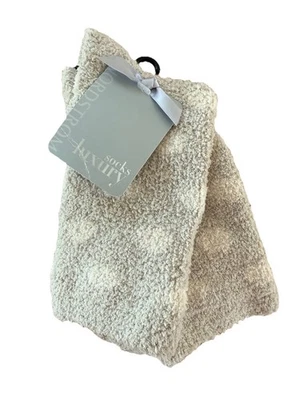 Nordstrom Cozy Luxury Beige Socks - Image 1 of 4