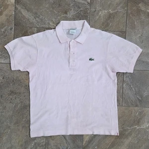 Polo Lacoste Niños Rosa Talla 3 Diseñado en Francia Hecho en Perú - Imagen 1 de 6