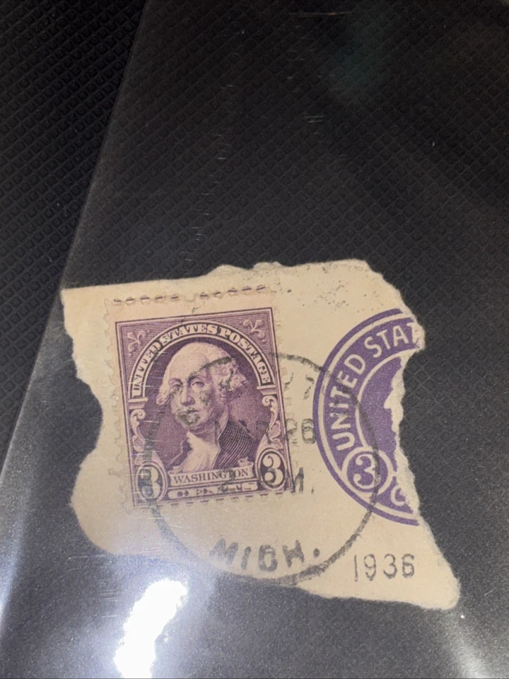Rare George Washington stamp 1932 U.S. United States postage 3 cent - Image 1 of 3