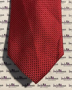 JONES NEW YORK Silk Red Checkered Design Neck Tie 3.5”(New Without Tags) - Picture 1 of 3