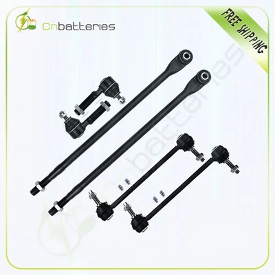 Juego de 6 barras estabilizadoras delanteras para Eagle Vision 1993-1997 eslabones interiores exteriores Foto 1 de 4