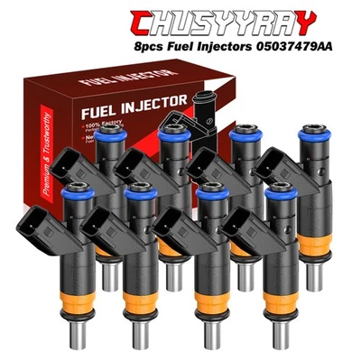 8x Inyectores de combustible 05037479AA para Chrysler 300C SRT8 V8-370ci 2005-2007 6,1 L Foto 1 de 4
