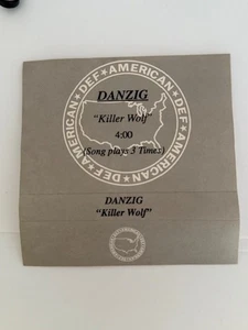 Danzig Killer Wolf Advance Promo Cassette Single 1990 - Picture 1 of 3