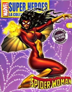 Marvel Super Heroes Spider-Woman 61 Magazine Revues Figurine Eaglemoss Comics BD - Picture 1 of 24