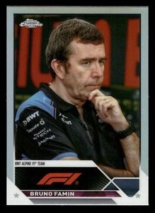 2023 Topps Chrome Formula 1 BRUNO FAMIN REFRACTOR #95 - Picture 1 of 2