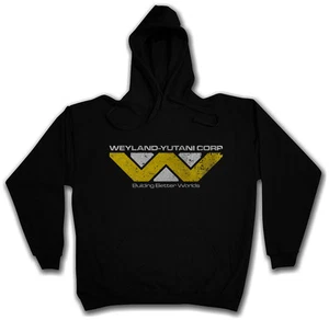 HOODED SWEAT WEYLAND YUTANI - Kapuzenpullover Hoodie - Prometheus Alien S-2XL - Picture 1 of 1