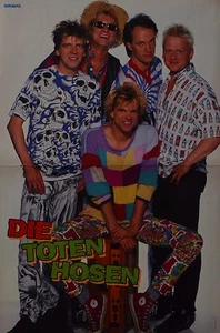DIE TOTEN HOSEN - A3 Poster (ca. 42 x 28 cm) - Campino Clippings Fan Sammlung - Bild 1 von 1