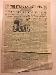 Stars and Stripes Aug 12 44 Election is Classified: Secret Equals British Secret - Picture 1 of 3