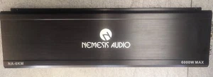 Nemesis Audio 6000 Watt MAX NA-6KM Monoblock Car Amplifier Used Good - Picture 1 of 6