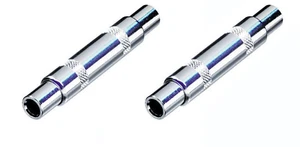 (2 PACK) REAN NYS236 1/4" Hembra Mono a 1/4" Hembra Mono Acoplador/Adaptador - Imagen 1 de 2