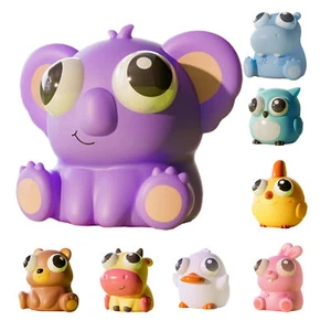 Cartoon Animal Eyes Popping Squeeze Toy Silicone Stress Relief Toy - Picture 1 of 20