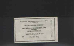 Planet Gong concert ticket - Picture 1 of 1
