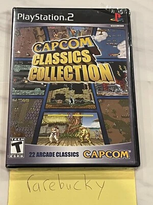 Capcom Classics Collection (Playstation 2 PS2) NEW SEALED Y-FOLD NEAR-MINT! - Image 1 of 3