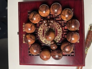 20 mm China HaiNan Huanghuali wood Bracelet scented rosewood Beads Bracelet old3 - Picture 1 of 4