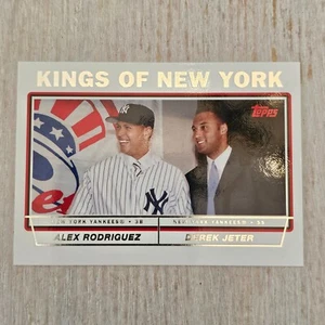 2004 Topps Alex Rodriguez Derek Jeter Kings of New York Yankees card #693 - Picture 1 of 1