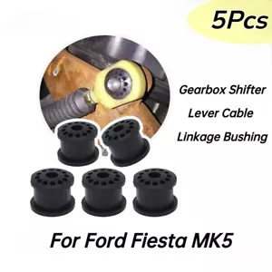 5pcs For Ford Fiesta MK5 Gearbox Shifter Lever Cable Linkage Bushing Repair Kit - Picture 1 of 7