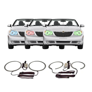 Kit de halo de faros RGB multicolor CHS para Chrysler Sebring 08-10 - Imagen 1 de 5