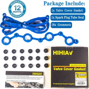 HIHIAV VS50698R Valve Cover Gasket Set Chrysler 200 Sebring Jeep Compass Patriot - Picture 1 of 6