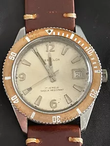 Rare Men’s 1960 WESTCLOX Divers watch Running 17 Jewel - Picture 1 of 4