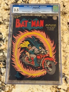 Batman #25 1944 DC Comics CGC 3.5 1st Joker & Penguin Team-up Iconic Cover - Picture 1 of 4