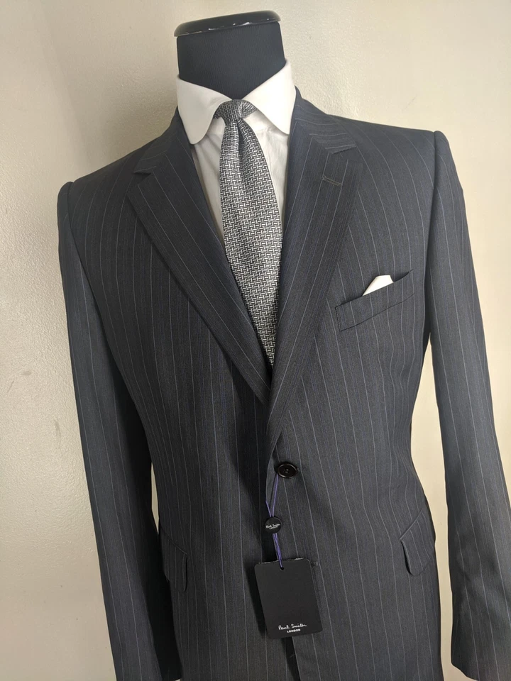 Abrigo deportivo Paul Smith NUEVO 100 % lana 2 Btn One Vent 42 largo Foto 1 de 4