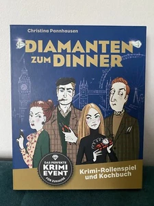 Krimi-Dinner + Kochbuch „Diamanten zum Dinner“ - Bild 1 von 2