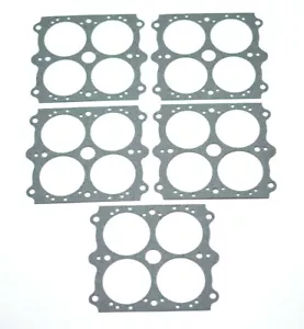 (5) 1.6875" x 1.6875" Throttle Body Gasket 1 11/16" Bore 650-800cfm Fits: Holley - Picture 1 of 2