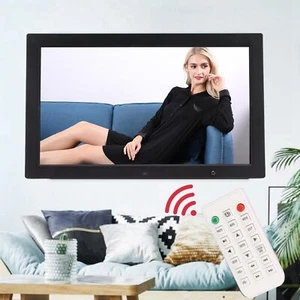 18in Digital Photo Frame Multifunction HD Electronic Picture Frame With Body IDS - Picture 1 of 21