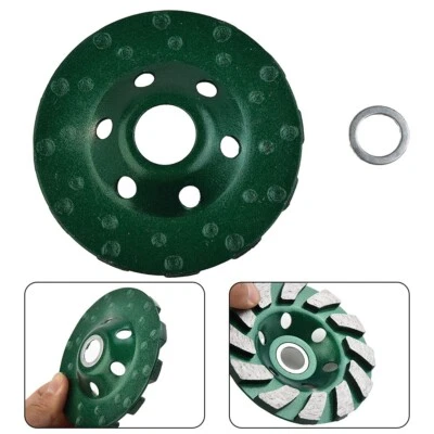 Green Diamond Cup Wheel Disc for Concrete Granite Stone Grinding High Precision - Image 1 of 4