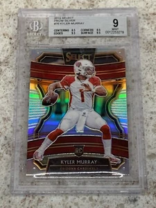 KYLER MURRAY 2019 Panini Select ROOKIE Silver Prizm Beckett 9 RC Mint - Picture 1 of 2