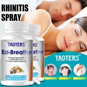 Cápsulas de limpieza a base de hierbas Nature congestión nasal y salud respiratoria - Imagen 1 de 9