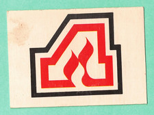 (1) ATLANTA FLAMES  1977-78 O-PEE-CHEE  # 322 TEAM LOGO VG  (I6918)