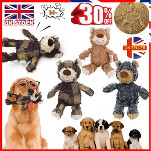 Bear Dog Toy Chewers Chew Toys Training SALEKH - Picture 1 of 16