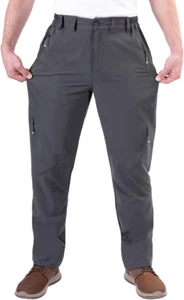Mens Hiking Quick Dry Lightweight Waterproof Fishing Pants Outdoor Travel Climbi - Picture 1 of 6