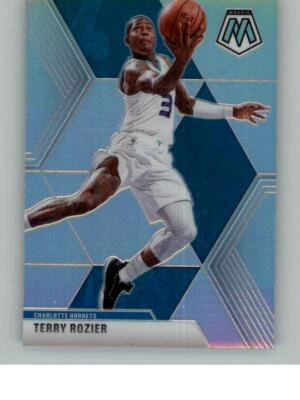 2019-20 Panini Mosaic Terry Rozier 72 Silver Prizm Charlotte Hornets - Image 1 of 2