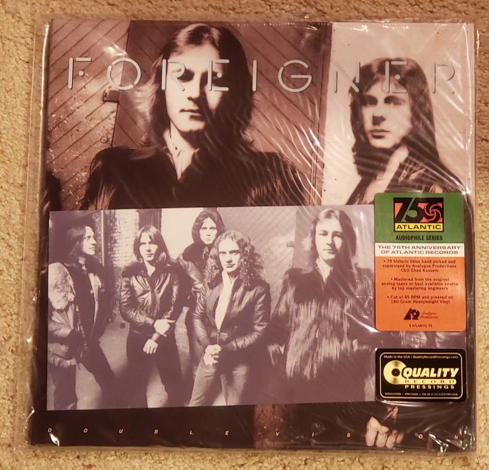 Foreigner/Double Vision (Atlantic 75 Series)(180g)(45rpm) AAPA04945 LP