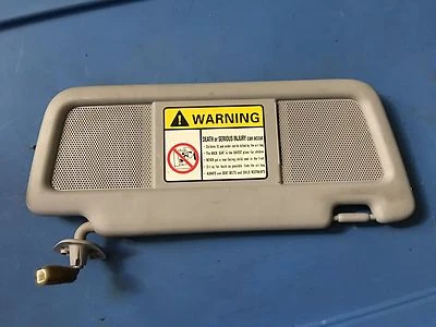 2004 2005 2006 2007 2008 MAZDA RX-8 LEFT DRIVER SUN VISOR GRAY - Image 1 of 4