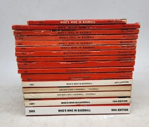 ThriftCHI ~ (16) Who's Who In Baseball Vintage Magazines 1961 - 2005 - Picture 1 of 12