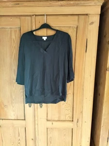 Hanro black blouse, size XS - Imagen 1 de 6