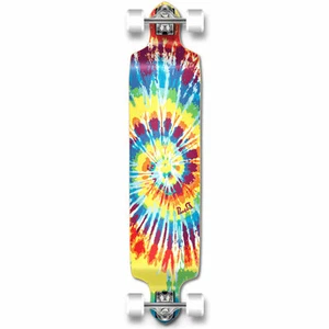 Yocaher Drop Down Longboard Complete -  Tiedye Original - Picture 1 of 7