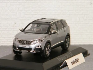 PEUGEOT 5008 GT 2016 Artense Grey NOREV 1/43 Ref 473894 - Imagen 1 de 4