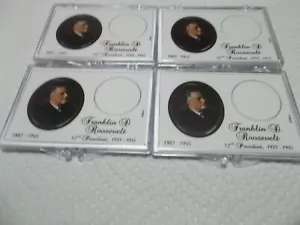 (4) Franklin D. Roosevelt Presidential Marcus Snaplock Holders NEW! FREE SHIP! - Picture 1 of 1