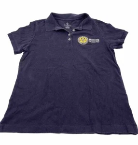 Lands’ End Unisex Kids T Shirt Muchin College Prep Uniform Navy Blue, Size Small - Picture 1 of 6