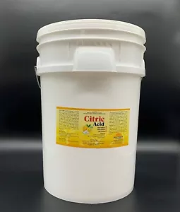 Citric Acid Anhydrous, GMO FREE, Food Grade, 20kg, Certified BP/E /JSFA,BULK - Picture 1 of 1