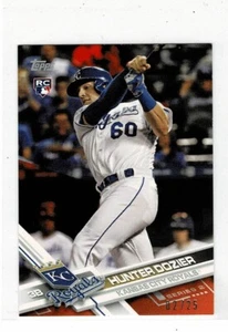 2017 TOPPS MINI ON DEMAND ORANGE HUNTER DOZIER RC #d 02/25 - Picture 1 of 1