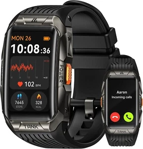 KOSPET Tank X2 Smart Watch, Fitness Tracker with 24/7 Heart Rate, 1.64”AMOLED - Picture 1 of 7